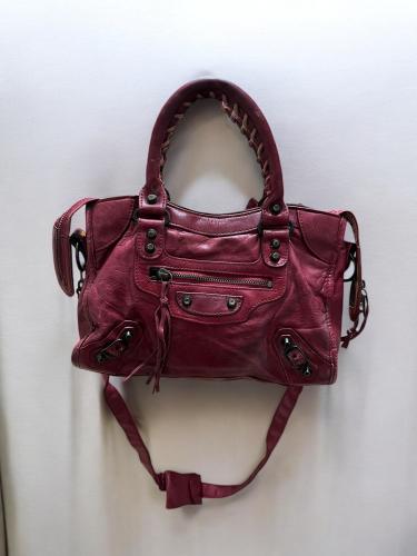 Balenciaga Leather City Bag