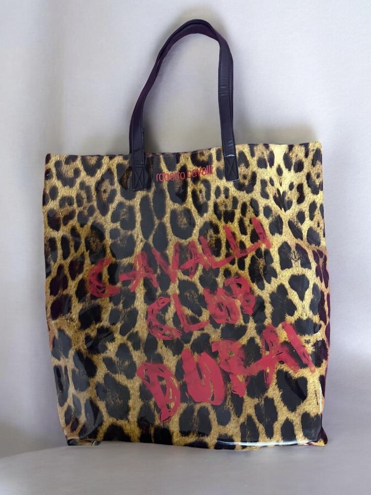 Tas Roberto Cavalli Leopard Bag Cavalli Class Women Leopard
