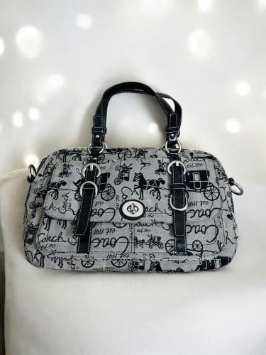 Coach F14035 Chelsea Horse And Carriage Satchel Do...