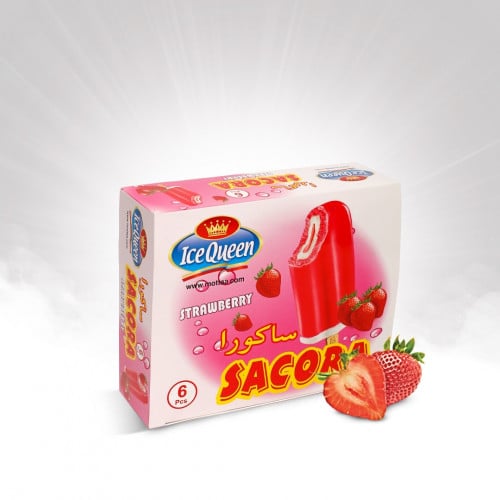 Sacora Strawberry | ساكورا فراولة 6 حبات