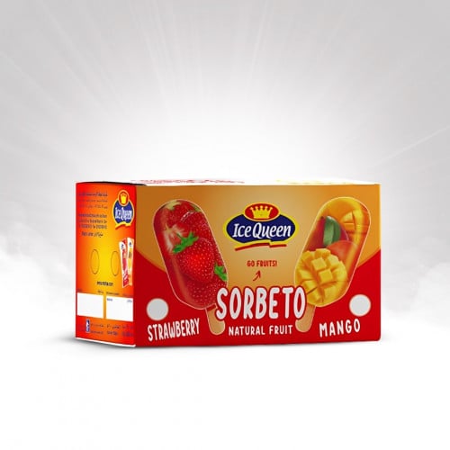 Sorbeto Strawberry | سوربتو فراولة 24 حبة