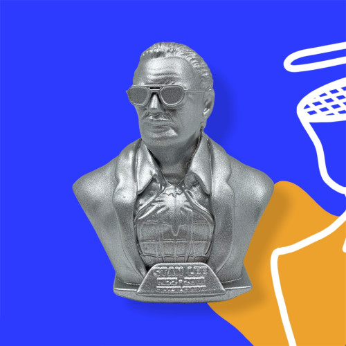 Stan lee resin statue