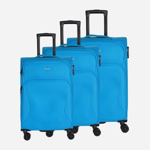 TROLLEY SOFT CASE 3PIECES SET (SIZE: 19"24"28")