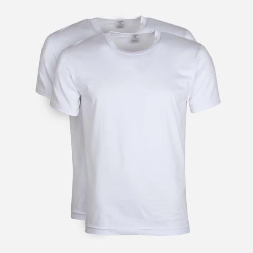 MEN INNER T-SHIRT U-NECK 2 PIECES