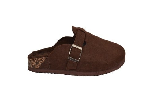 N UNISEX OUTDOOR LINED IN FAUX FUR MULE SHOE