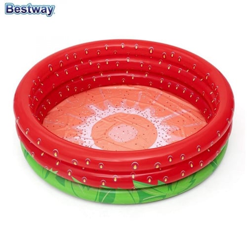 مسبح أطفال باشكل الفراولة 1.60 م * ارتفاع 38 سم