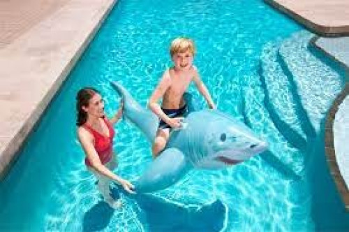 REALISTIC SHARK RIDE-ON