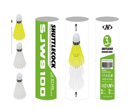 NSPORT 3PCS NYLON SHUTTLE COCKS WITH 2 LAYER CORK+W