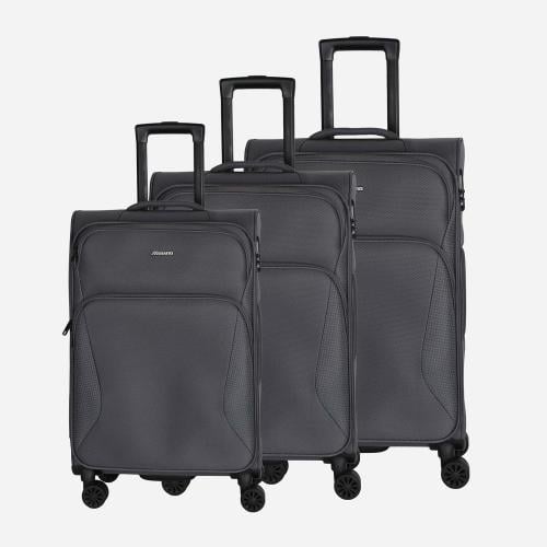 TROLLEY SOFT CASE 3PIECES SET (SIZE: 19"24"28")