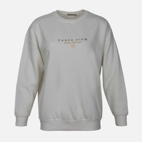 MELON LADIES FLEECE SWEATERSHIRT