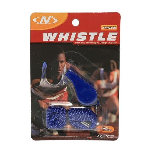 N PLASTIC WHISTLE  (5.5 X 2 X 2.4-BLUE)