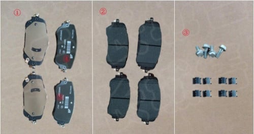 قماش فرامل أمامي أصلي H6 + H6GT