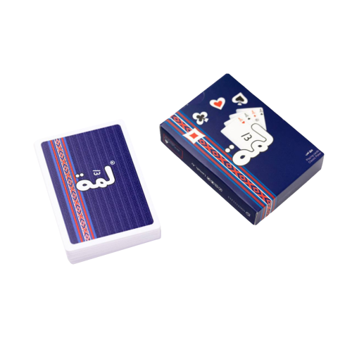 ورق بلوت لمه (الازرق)