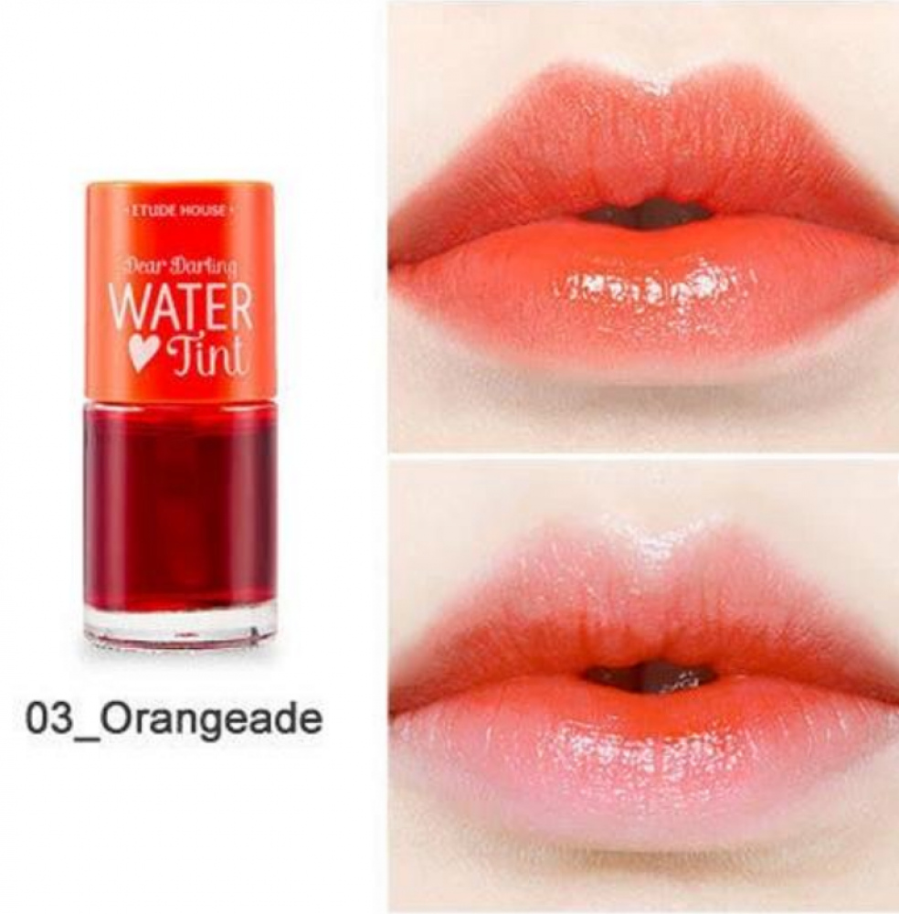 etude house orange lip tint