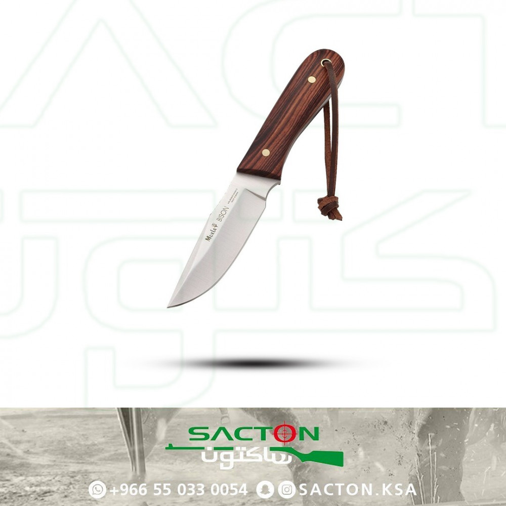 سكين نصل ثابت BISON-9NL من شركة مويلا الاسبانية ( Muela) .
