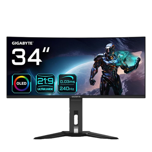 GIGABYTE MONITOR 34 OLED IPS 240Hz 2K 0.03Ms