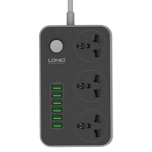 توصيلة تيسو 2 متر 6 منافذ USB