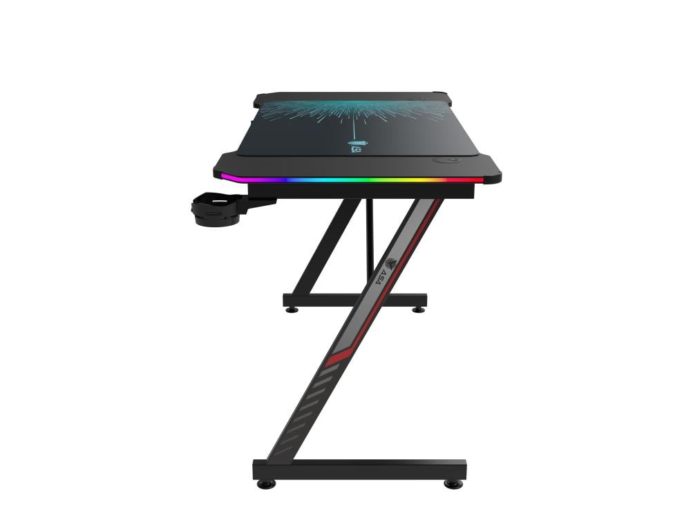 طاولة قيمنق مع ماوس باد واضاءة RGB موديل ULTRA من ASA