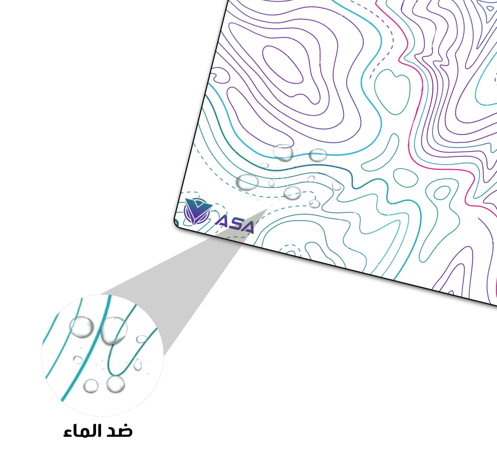ماوس باد لاينز 1 -  ASA Mouse Pad lines 1