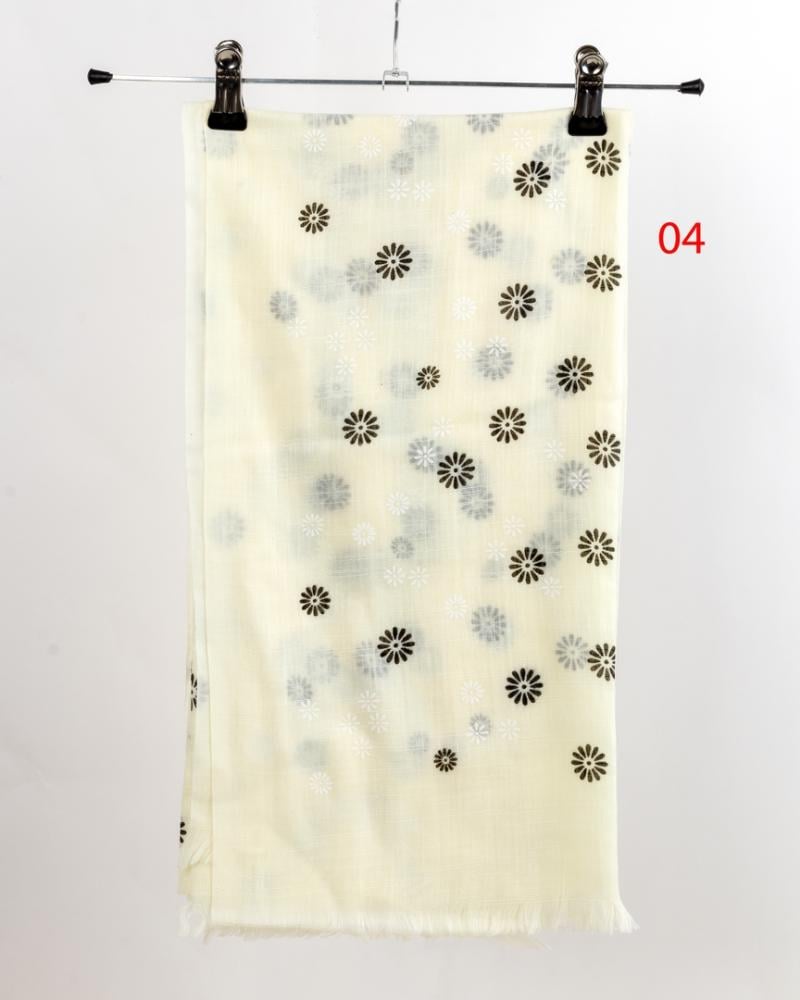 طرحة ملونه قطن