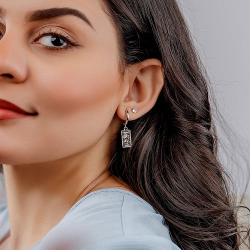 مجموعة حلق بأشكال متعددة