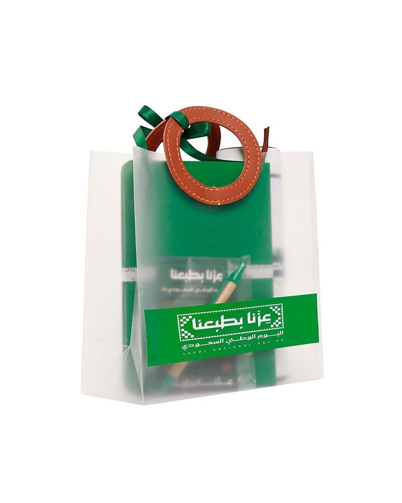 مق حراري مع دفتر وقلم اليوم الوطني