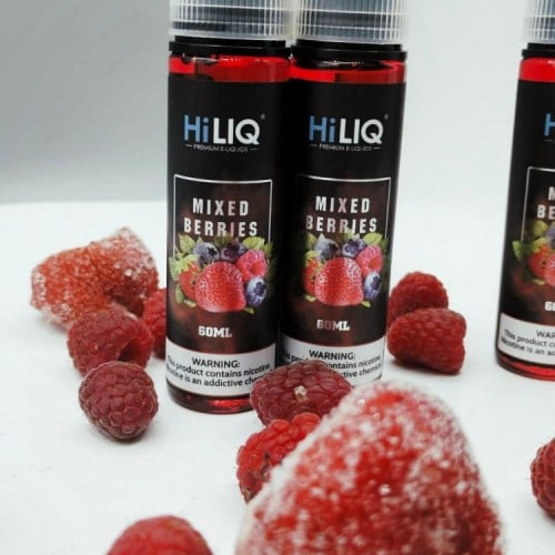 نكهة فيب خليط التوت مع الفراولة من هاي لك 60 مل Hiliq Mixed Berries