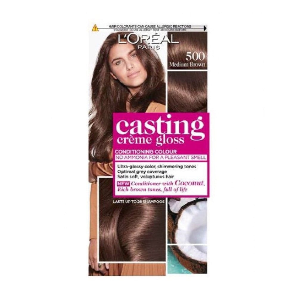 L'Oreal Castaignon Hair Dye 500 Light Brown