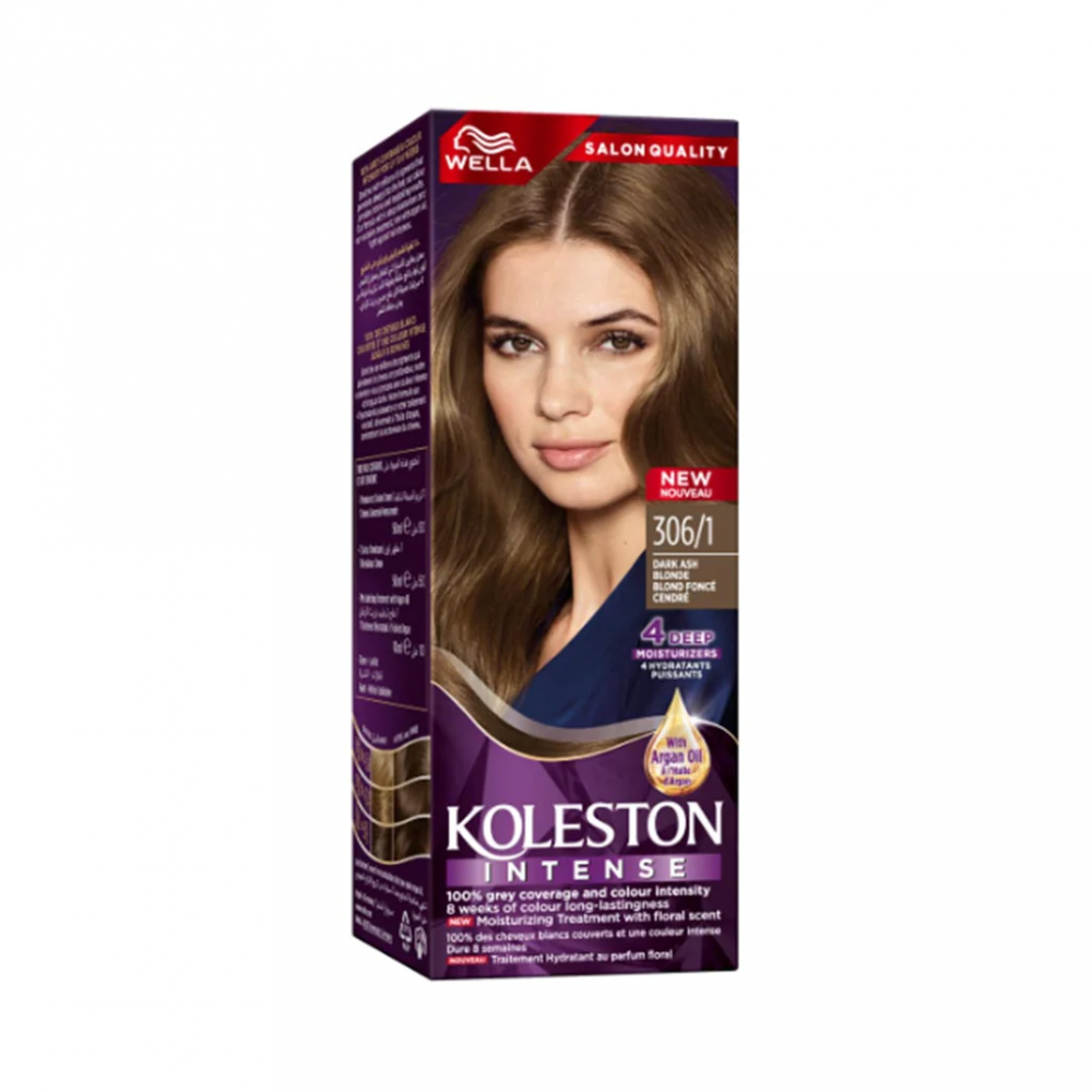 Koleston maxi hair dye 50 ml ash blonde 306/1