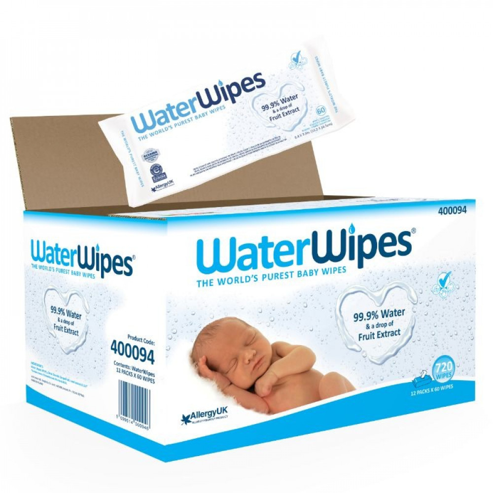 WaterWipes Baby Wipes - Baby Wet Wipes 60 pcs