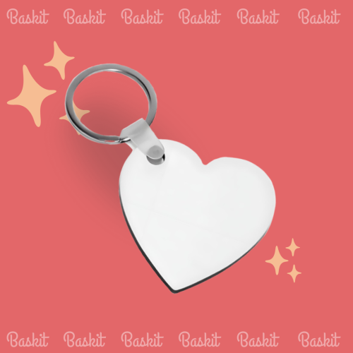 طباعة ميدالية شكل قلب بتصميمك الخاص