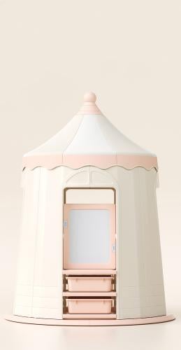 خيمة الطفل مع الملحقات لون بني فاتح