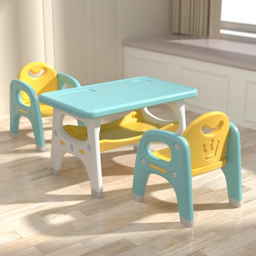 طاولة و 2 كرسي التاج