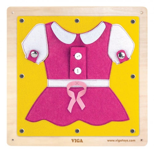 لعبة الجدار - مجموعة لوح الملابس 4 قطع