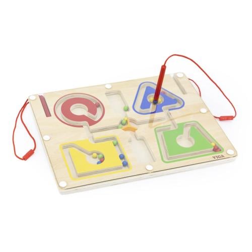 المتاهة المعناطيسية - فرز الألوان و تتبع الأشكال