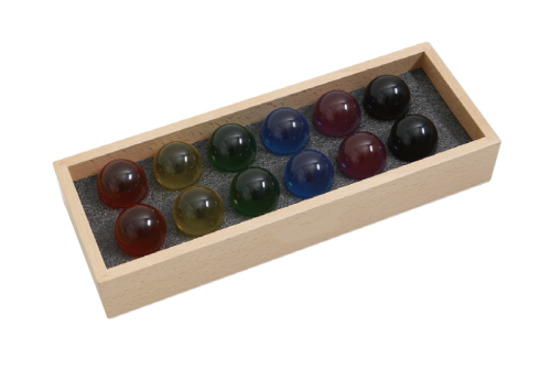 مجموعة كرات الألوان المضيئة