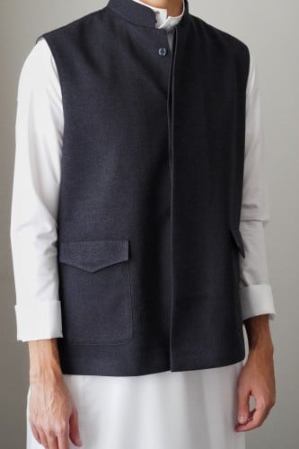 Men's Front Pocket Vest - صديري رجالي رسمي