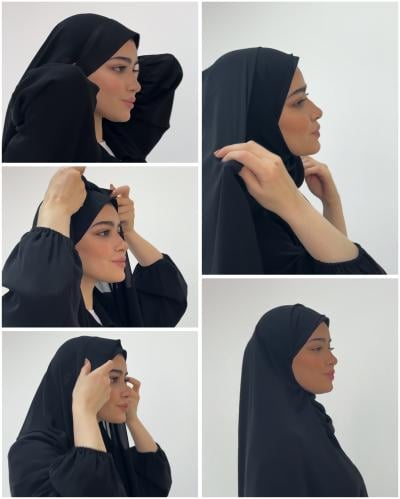 طرحة الربط - للمحجبات (ملون)