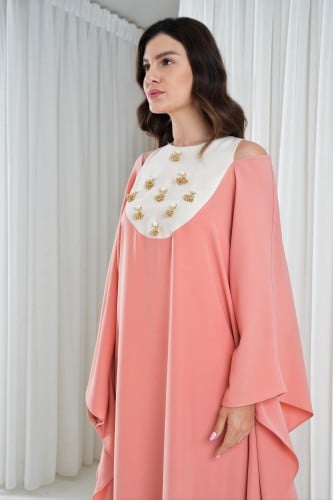 Peach Butterfly Wing Dress