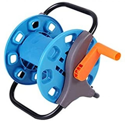 جاردن هوز بكرة لي ماء بلاستيك ازرق