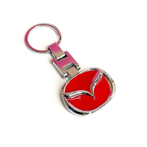 ميدالية مازدا فضي + احمر