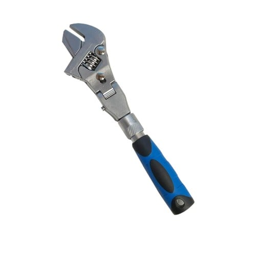 مفتاح سبانة ازرق رأس متحرك