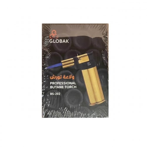 قلوباك ولاعة تورش ذهبي BS-202