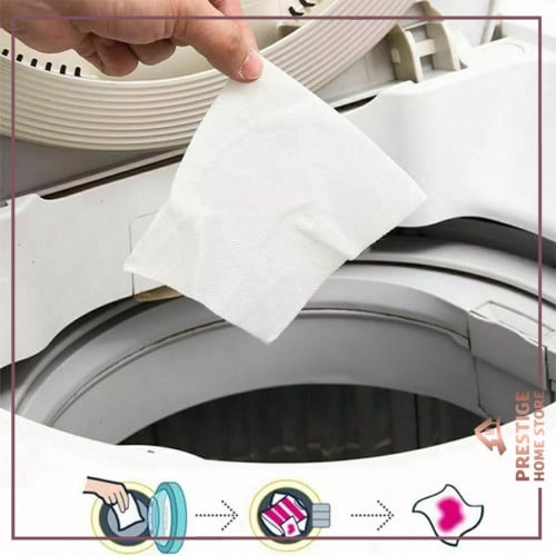 ورق إمتصاص ألوان الغسيل