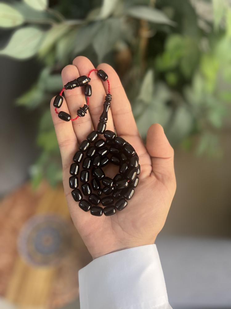 مسابح فاتوران تمليكة- اسود ft16