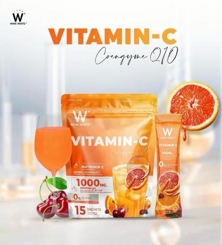 Boisson En Poudre Wink White Au Lycopène Et Vitamine C - Neuf, Pour éclaircir La Peau