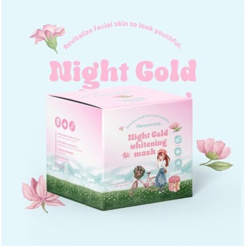 ماسك الذهب الليلي لتفتيح البشرة Night Gold Whiteni...