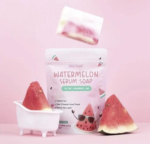 صابون السيروم و البطيخ Watermelon Serum Soap The D...