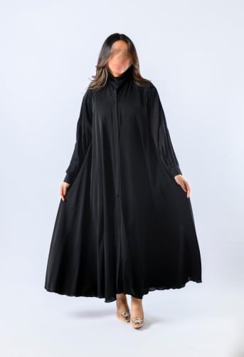 عباية دبل كلوش ساده
