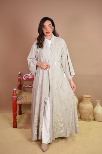 عباية ميراج - عباية بتطريز كامل
